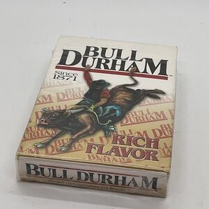 New Sealed Vintage Bull Durham Playing Cards